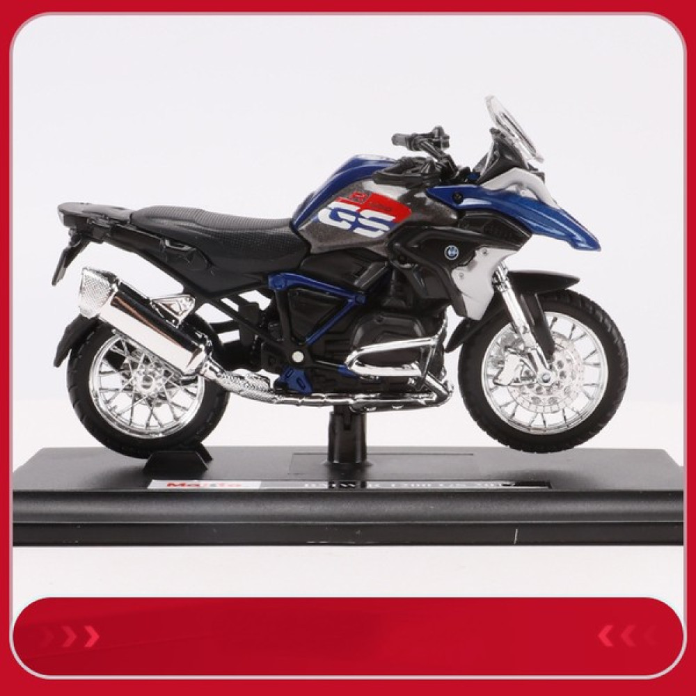 Runjing 2018 Bmw 1200GS 1:18 Motosiklet Modeli Oyuncak Motosiklet Tabanı ile (Yurt Dışından) Oyuncak Araç Fiyatı