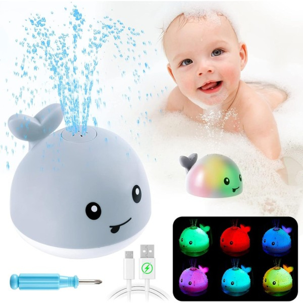 Runjing 2023 Yükseltme Bebek Banyo Oyuncakları Hediyeler, Şarj Edilebilir Balina Bebek Oyuncakları, Yeni Yürümeye Başlayan Çocuklar Için Işıklı Ban... Bebek Oyuncakları Fiyatı