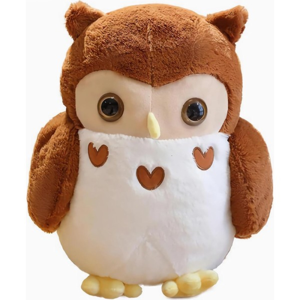 Runjing Kahverengi Baykuş Peluş Oyuncaklar, Süper Yumuşak Baykuş Dolması Hayvan Sarılma Yastık, Erkek Kız Çocuklar Için Sevimli Kuş Peluş Noel Doğu... Peluş Oyuncaklar Fiyatı