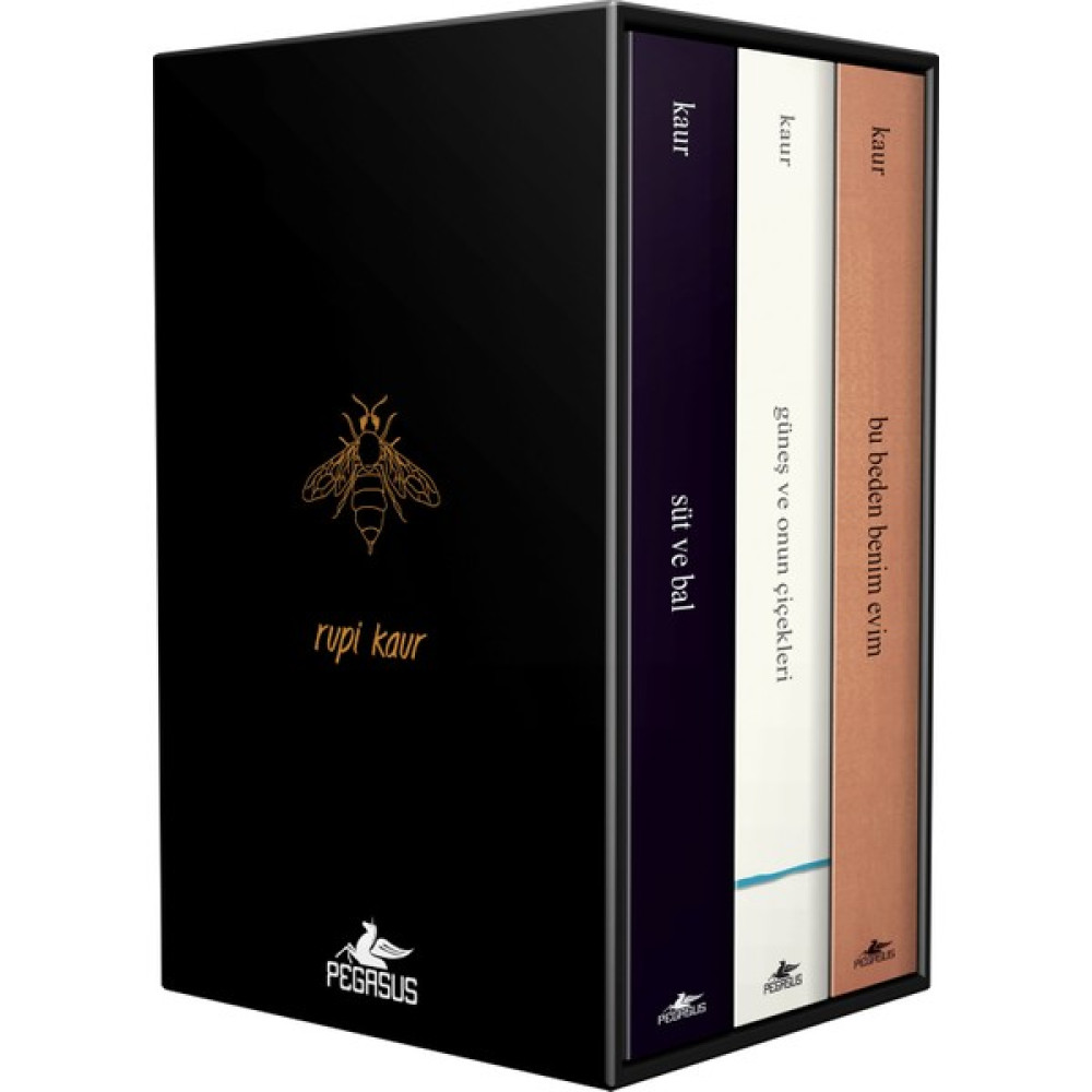 Rupı Kaur Şiir Koleksiyonu Kutulu Özel Set (3 Kitap) - Rupi Kaur Şiir Kitapları Fiyatı