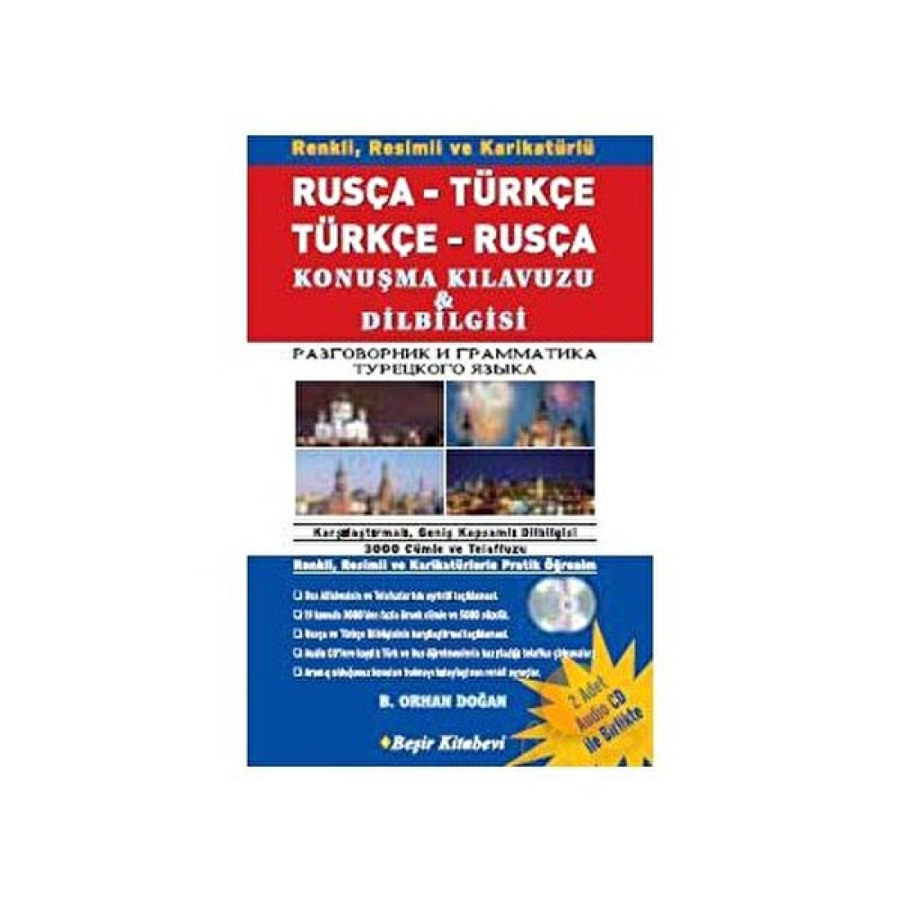 Rusça - Türkçe / Türkçe - Rusça Konuşma Kılavuzu & Dilbilgisi - B. Orhan Doğan Yabancı Dil Öğretici Kitaplar ve Eğitim Setleri Fiyatı