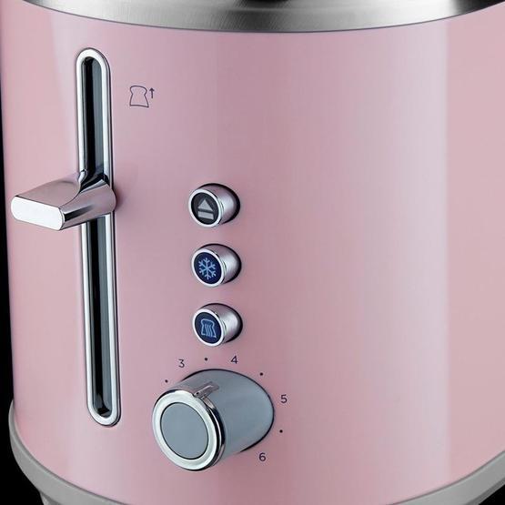 Russell Hobbs 25081 Bubble Soft 7 Programlı Ekmek Kızartma Makinesi Pembe