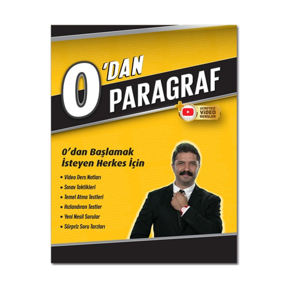 Rüştü Hoca Yayınları 0'dan Paragraf Soru Bankası Görevde Yükselme Sınavları Kitapları Fiyatı