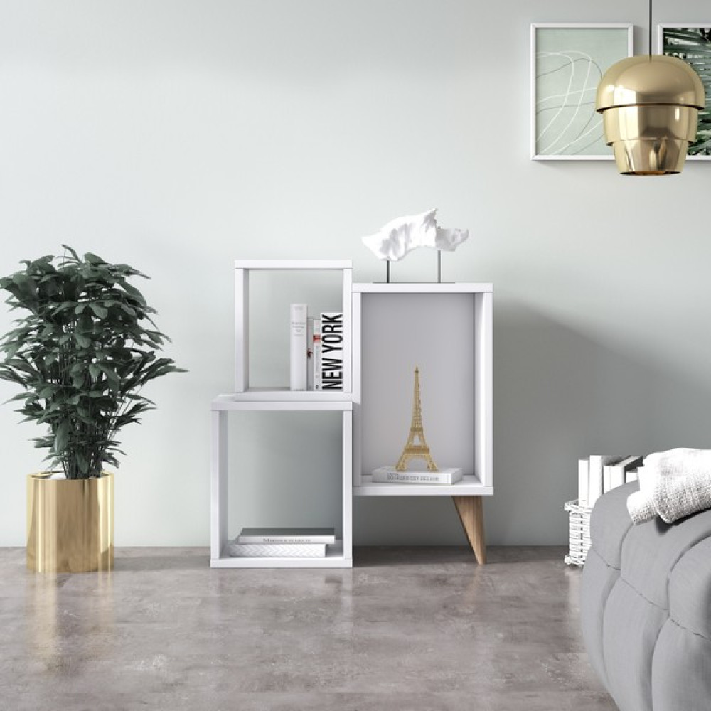 Ruum Store By Doğtaş Mabel Komodin Kitaplık Opak Beyaz Kitaplık Fiyatı