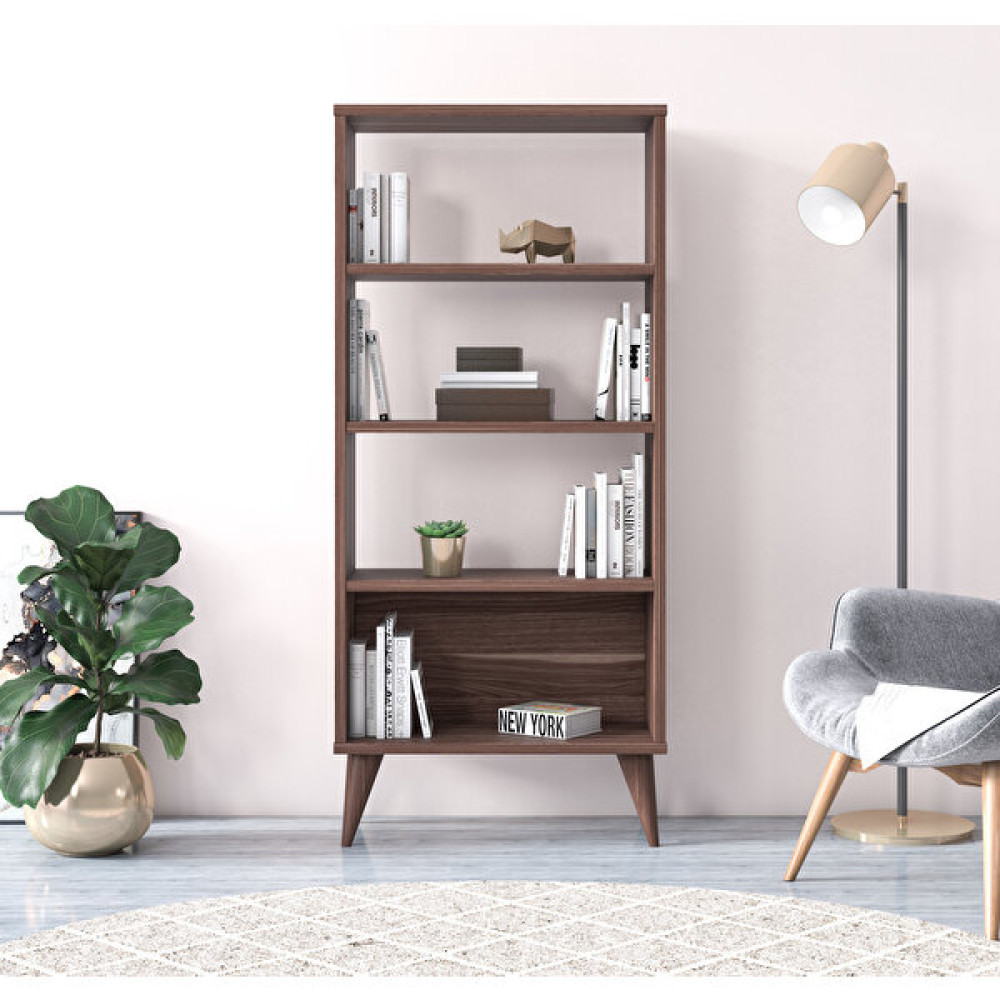 Ruum Store By Doğtaş Soho Dar Kitaplık Ceviz Kitaplık Fiyatı