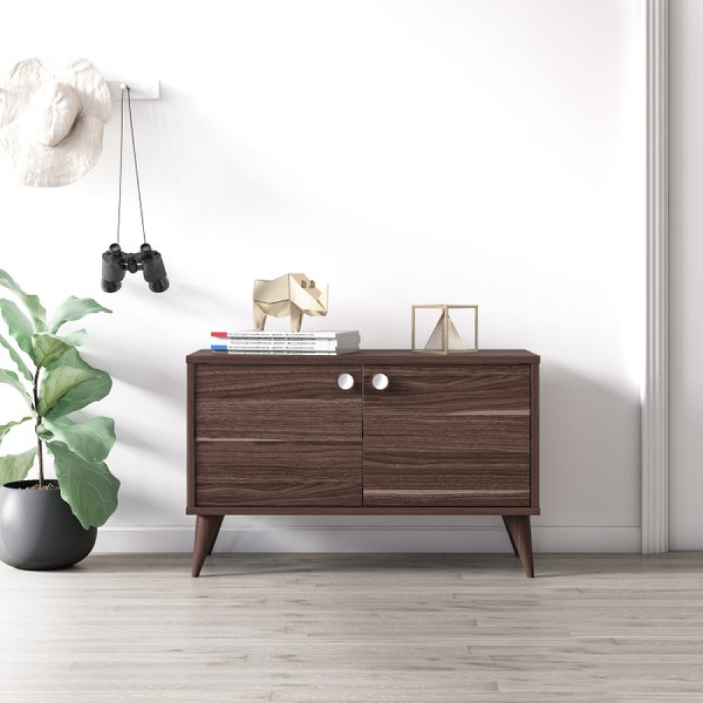 Ruum Store By Doğtaş Vega İki Kapaklı Alçak Dolap Victoria Ceviz Gardrop & Dolap Fiyatı