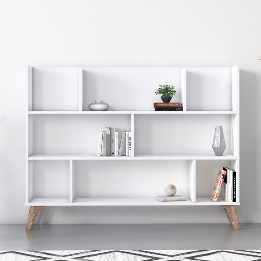 Ruum Store Frame Dıon Kitaplık Opak Beyaz Kitaplık Fiyatı
