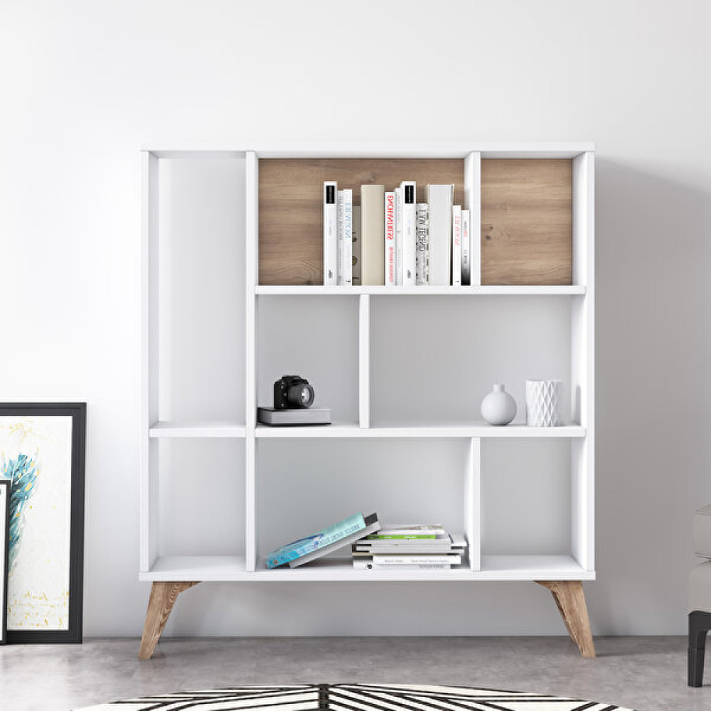 Ruum Store Frame Heron Kitaplık Opak Beyaz Kitaplık Fiyatı