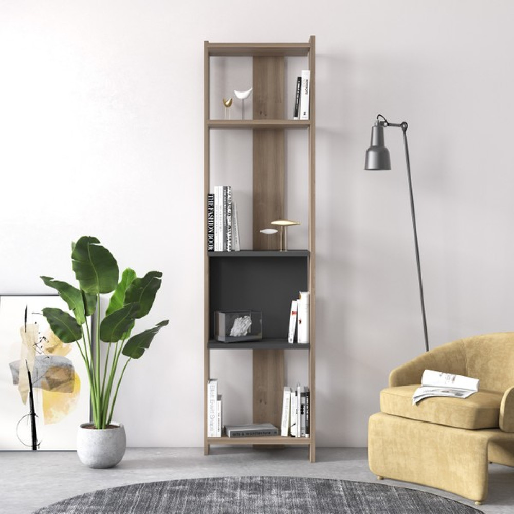 Ruum Store Ruby Dar Kitaplık Varna Meşe Kitaplık Fiyatı