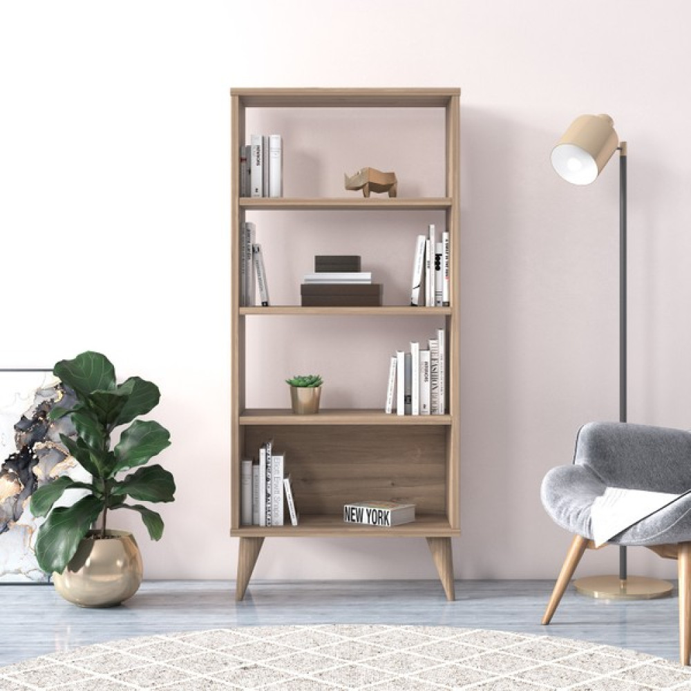 Ruum Store Soho Dar Kitaplık Meşe Kitaplık Fiyatı