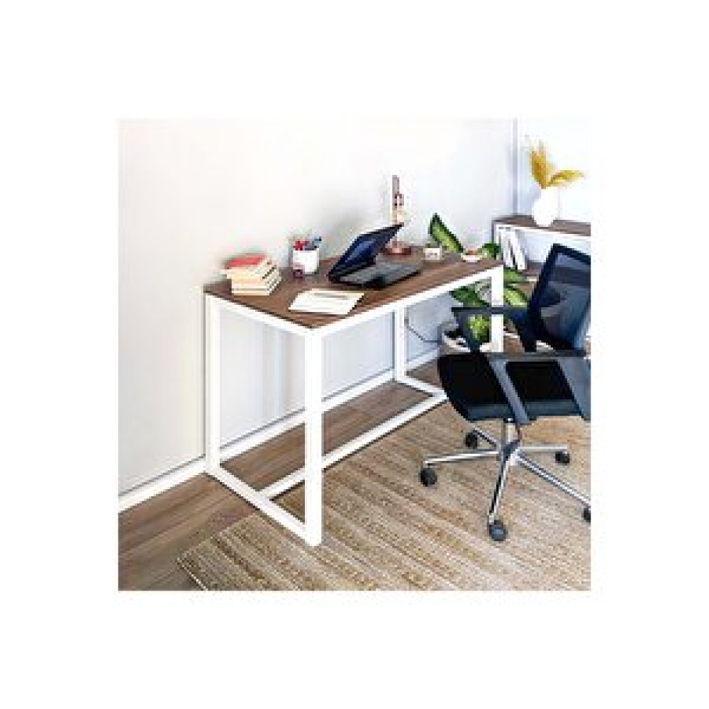 Ruumod Hector 120 Çalışma Masası-beyaz-ceviz Ofis Masası Bilgisayar Masası Metal Ahşap 60x120 Beyaz - Ceviz Bilgisayar Masası Fiyatı