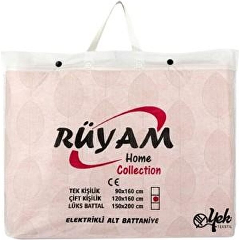 Rüyam Elektrikli Battaniye Tek Kişilik - Beyaz - 90 x 160 cm Elektrikli Battaniyeler Fiyatı
