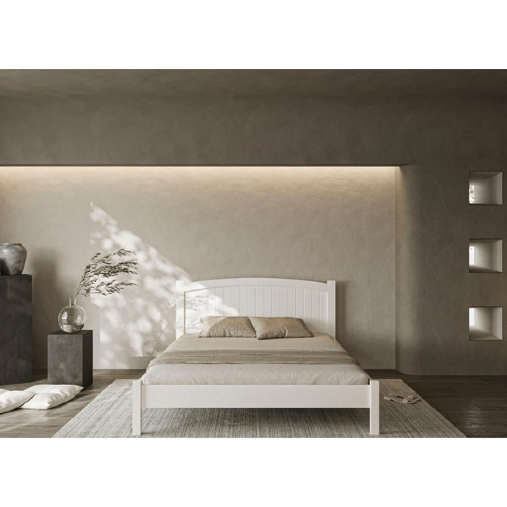 Rüzgar Modern Inci Beyaz Çift Kişilik Karyola 140x200 - 140 x 200 cm Karyola Fiyatı