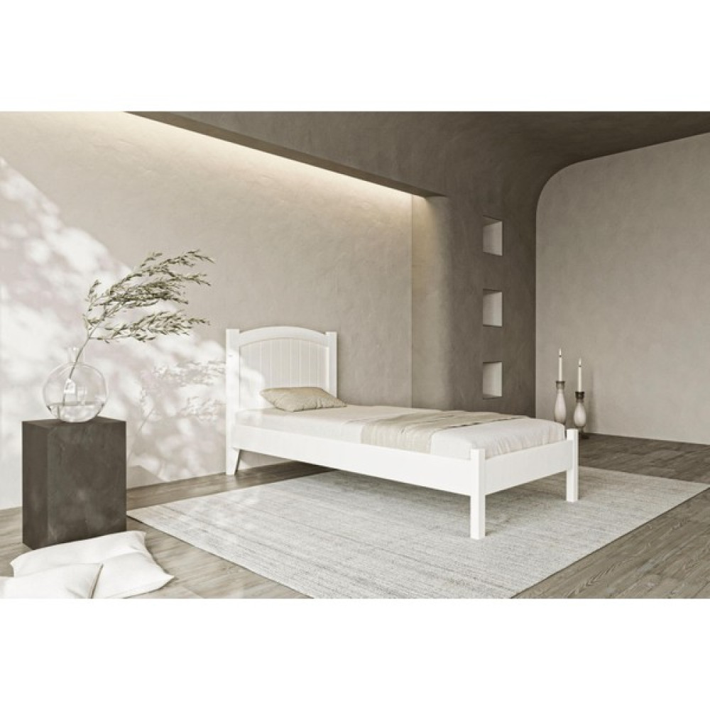 Rüzgar Modern İnci Beyaz Tek Kişilik Karyola 90X190 - 90 x 190 cm Karyola Fiyatı