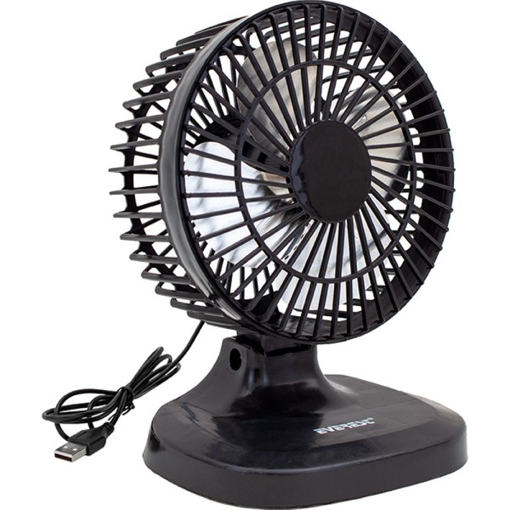 Ruzma Shopzum Everest EFN-503 7 Masa Üstü Siyah USB Fan Vantilatörler Fiyatı