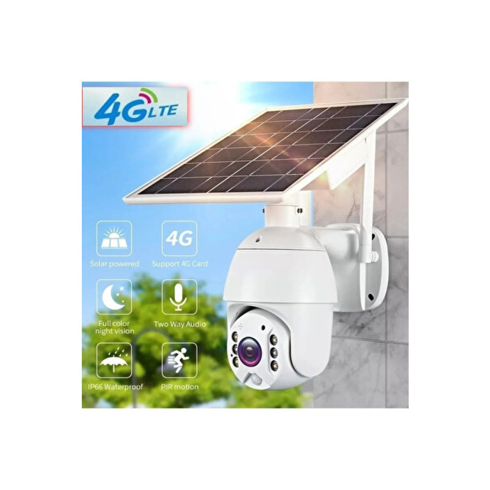 RXR C10 4G Sim Kartlı Pilli Solar Dış Ortam 360 Derece Hareket Kontrollü Güvenlik Kamerası Güvenlik Kameraları Fiyatı