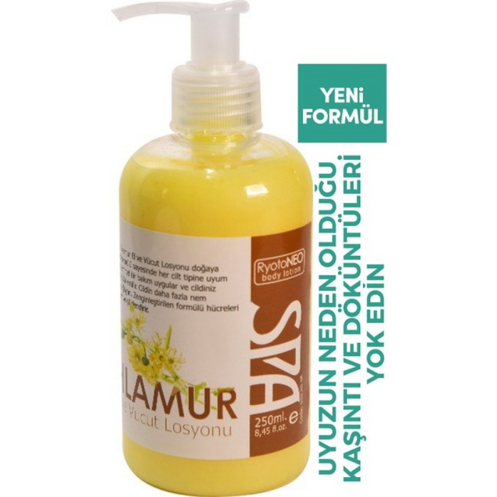 Ryoto 2* Ihlamur El ve Vücut Losyonu (Özel Üretim Uyuza Son) 250 Ml. * 2 Adet Nemlendiriciler Fiyatı