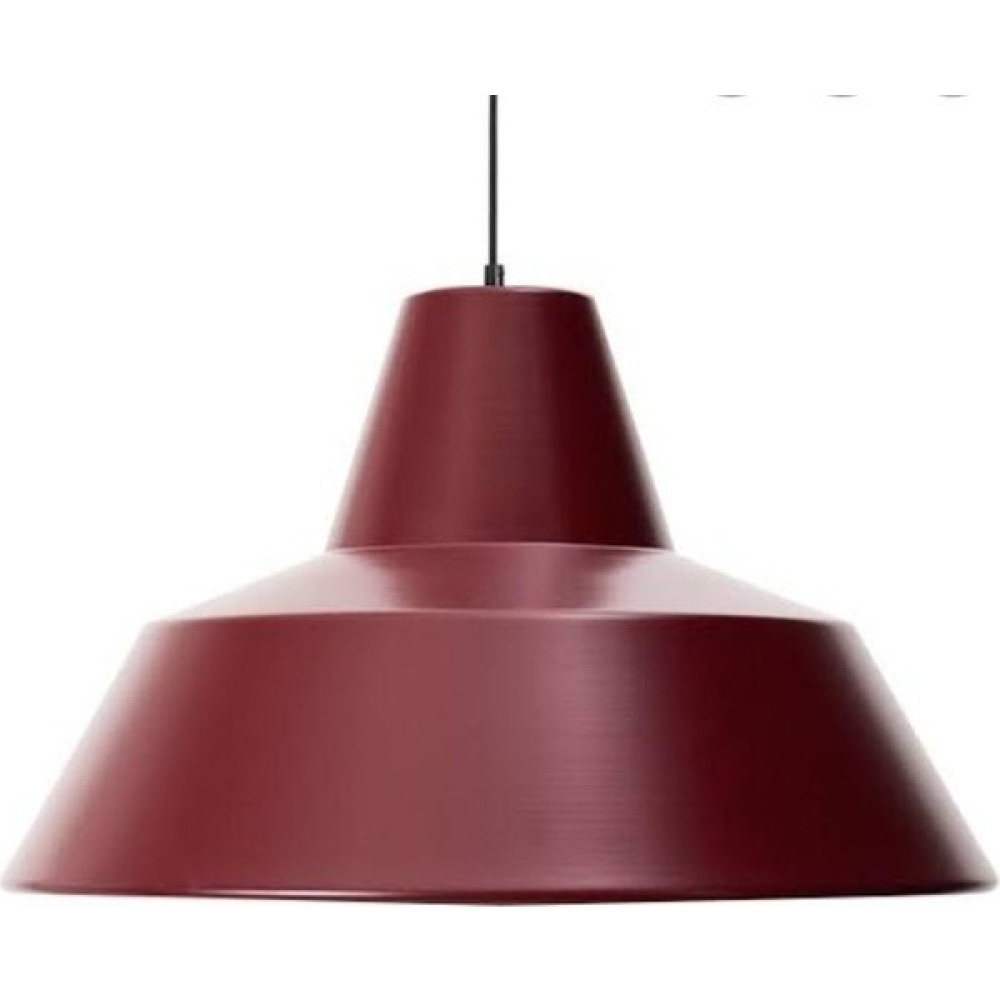 Rys Tasarım Retro Metal Sarkıt Avize Rustik Tekli Sarkıt Bordo Içi Beyaz Cafe Mutfak Aydınlatma 30 cm - 1'li Avize Fiyatı