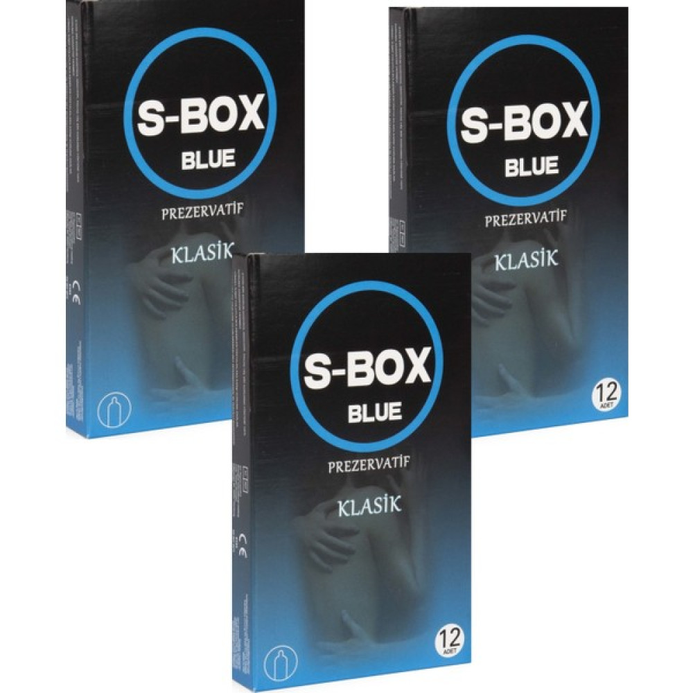 S-Box Blue Classic Prezervatif 12 Li Paket 3 Adet (3X12) Oto Boyaları Fiyatı