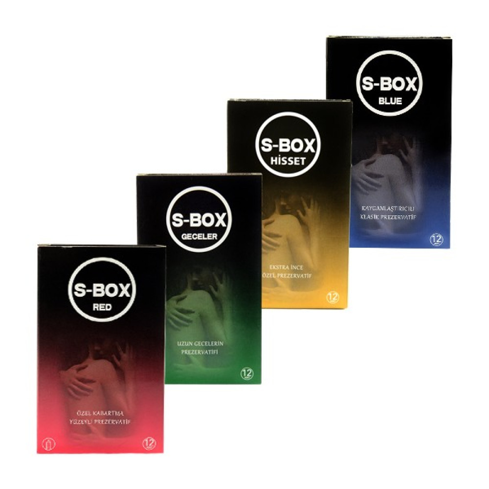S-Box Condom Karma Paket 48 Adet Prezervatif Oto Boyaları Fiyatı