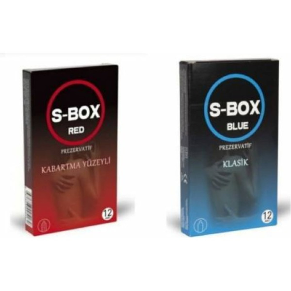 S-Box Prezervatif Seti Klasik 12 Li + Red Kabartmalı 12 Li Oto Boyaları Fiyatı
