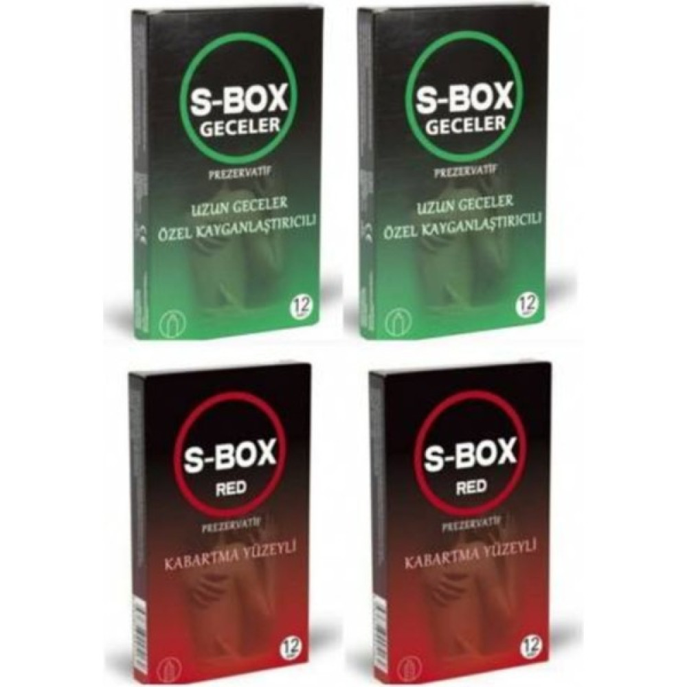 S-Box Prezervatif Seti Red Kabartmalı 24 Lü + Uzun Geceler 24 Lü Oto Boyaları Fiyatı