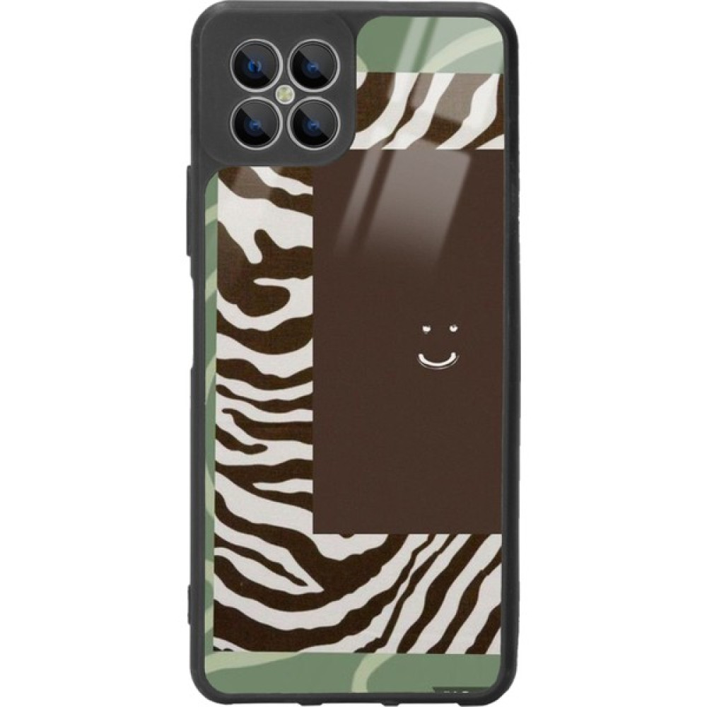 S-Case Omix X600 Kahve Zebra Tasarımlı Glossy Telefon Kılıfı Cep Telefonu Kılıfı Fiyatı