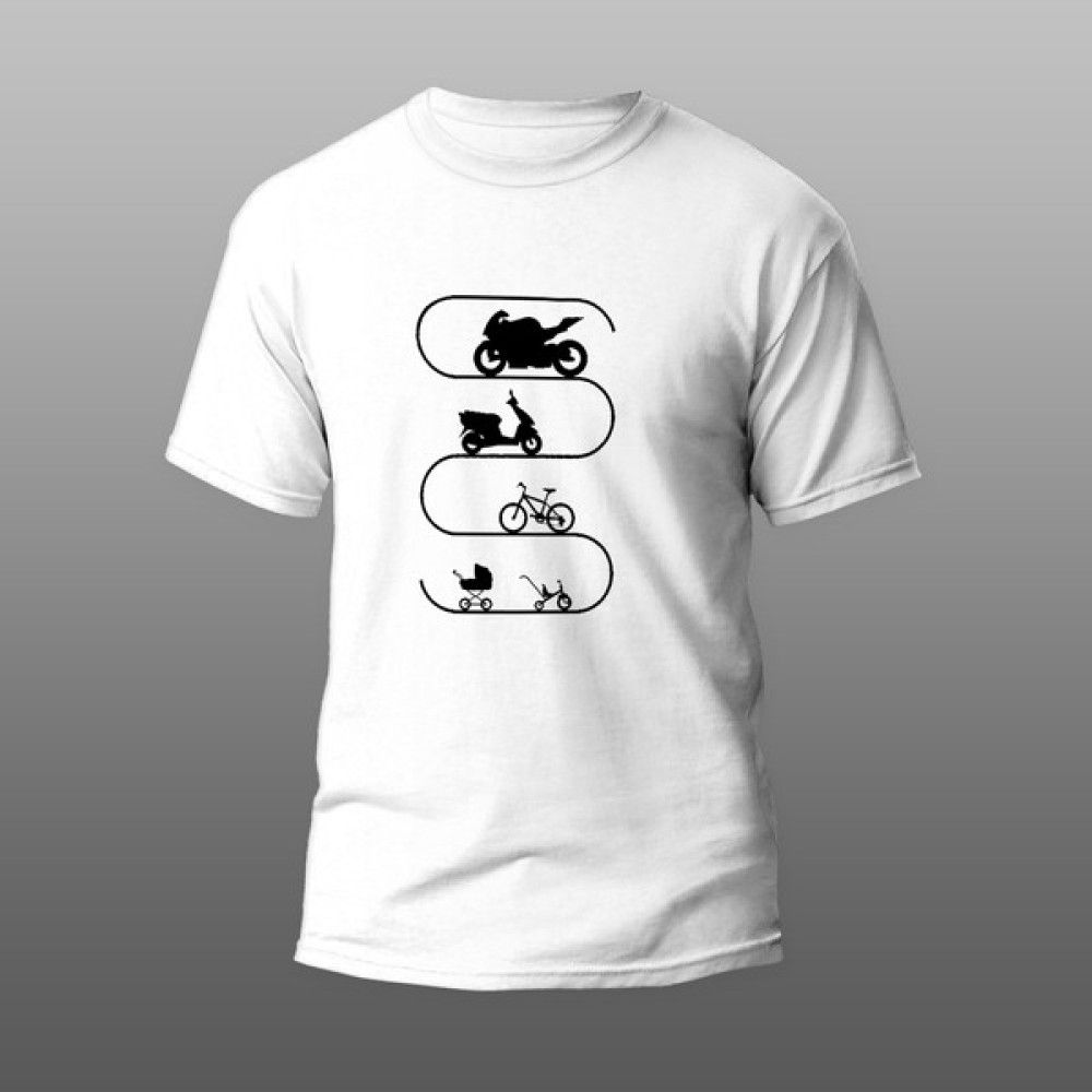 S Evolution Motorcu T-Shirt - L - Beyaz Motorsiklet Sürücüsü Giyim & Ayakkabı Fiyatı