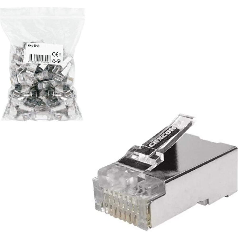 S-Link RJ45 Ftp Soket Metal (100 Adet) S-Link SL-M36 Ağ / Network Kablosu Fiyatı