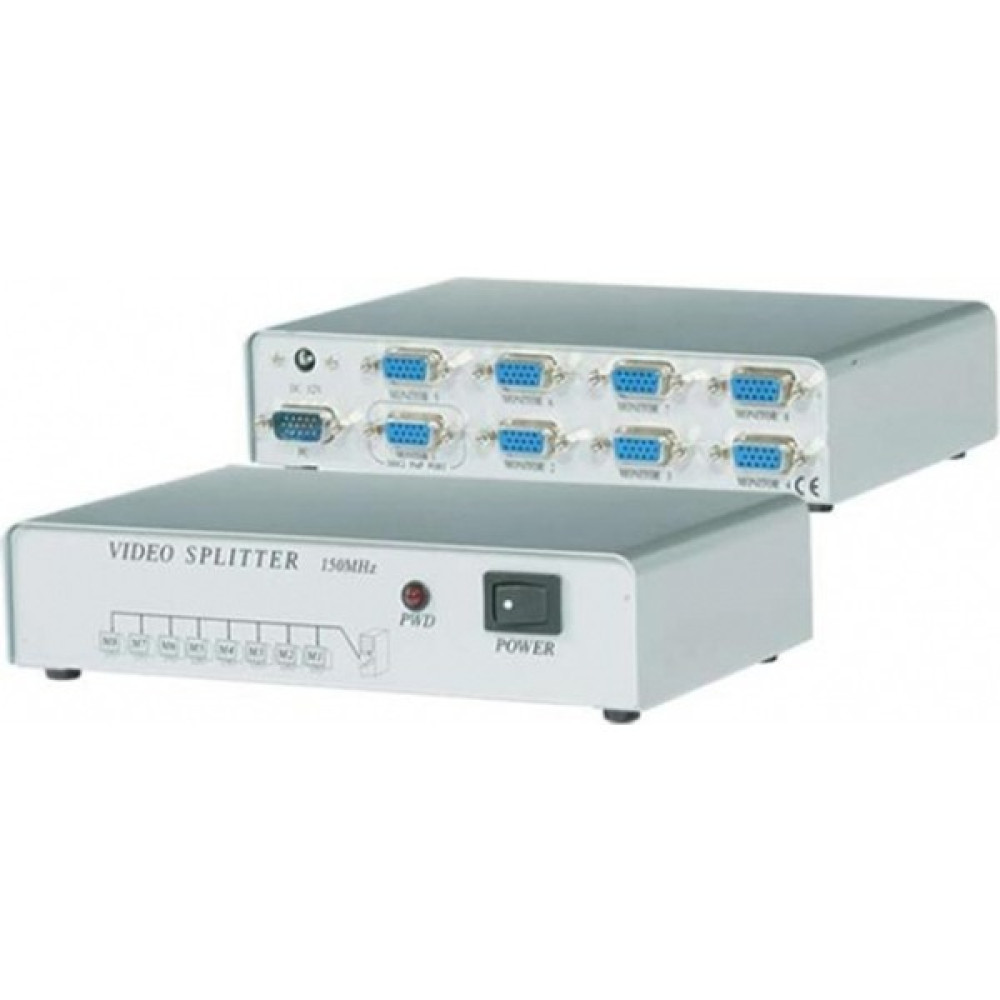 S-Link SL-158C 8 Port VGA Switch Hub & Switch Fiyatı