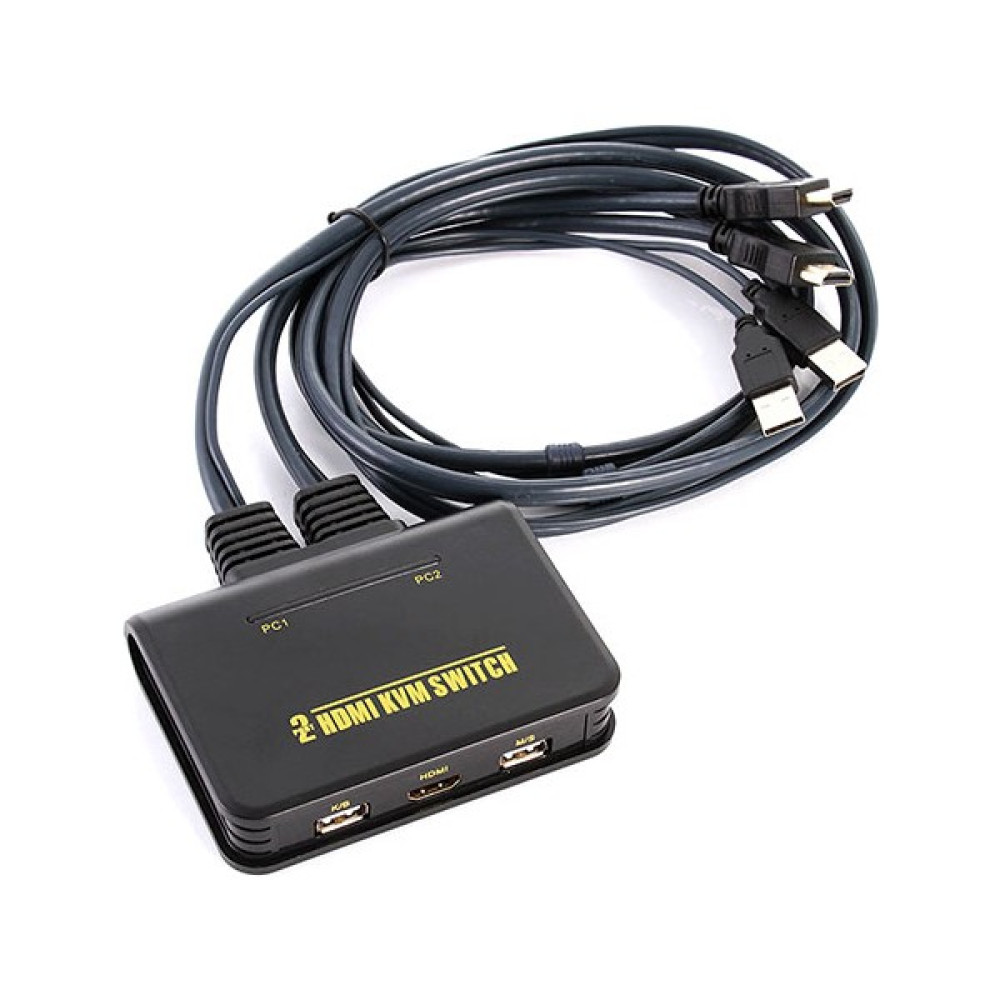 S-Link SL-2702HKW 2li HDMI 1.8m Kablolu Otomatik HDMI Kvm Switch Hub & Switch Fiyatı