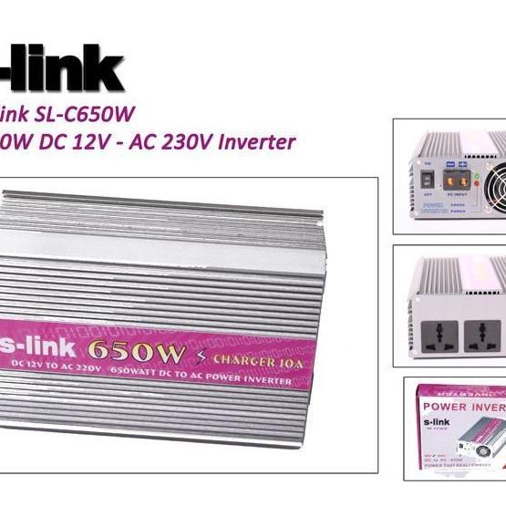 S-Link SL-C650W 650W DC 12V - AC 230V Inverter Oto Elektrik Inverter-Dönüştürücü Fiyatı