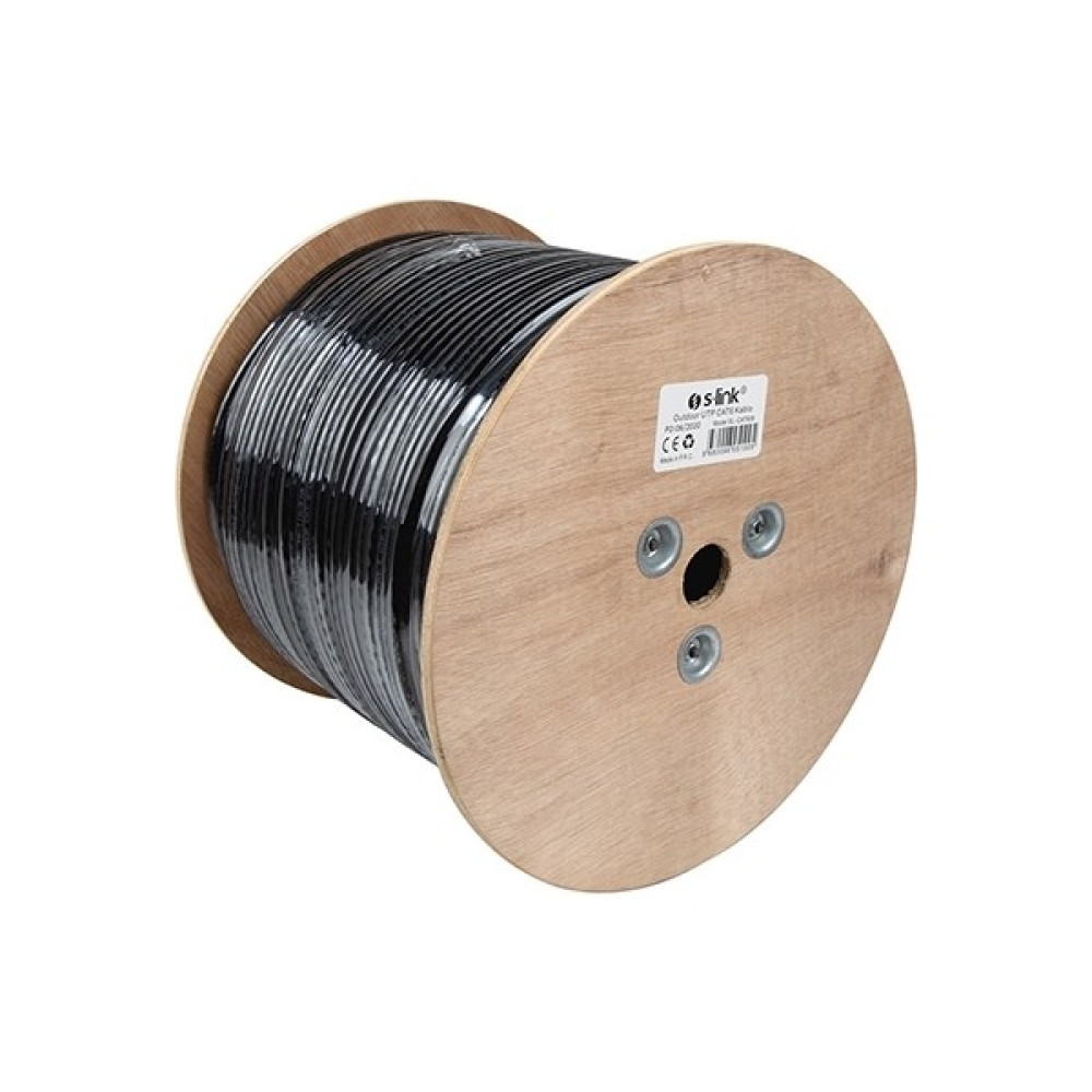 S-Lınk SL-CAT609 305 mt Utp Cat6 Outdoor Network Kablo 23AWG 0.56MM Ağ / Network Kablosu Fiyatı