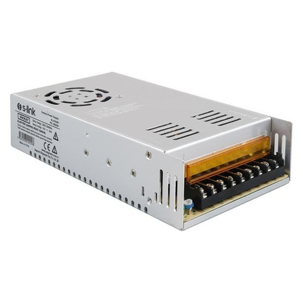 S-Link SL-KA390 12V 30A 380W Metal Kamera Güç Kaynağı Bilgisayar Çevirici ve Adaptörü Fiyatı