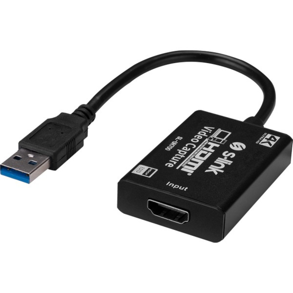 S-Link SL-UH700 Siyah USB 3.0 To HDMI Video Yakalayıcı (Capture) Konnektör Bilgisayar Çevirici ve Adaptörü Fiyatı