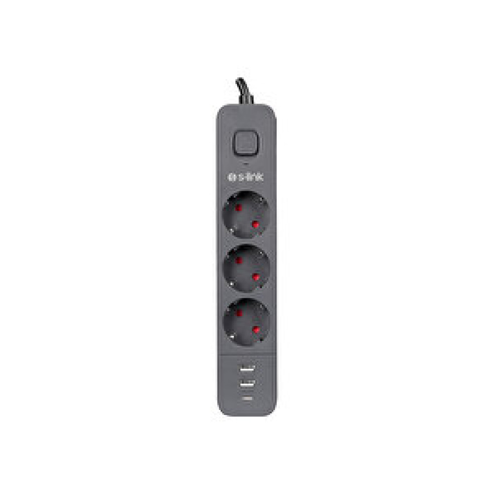 S-link Spg03u 2 Usb +1type C 5v2.4a 1.5m Prizler Fiyatı