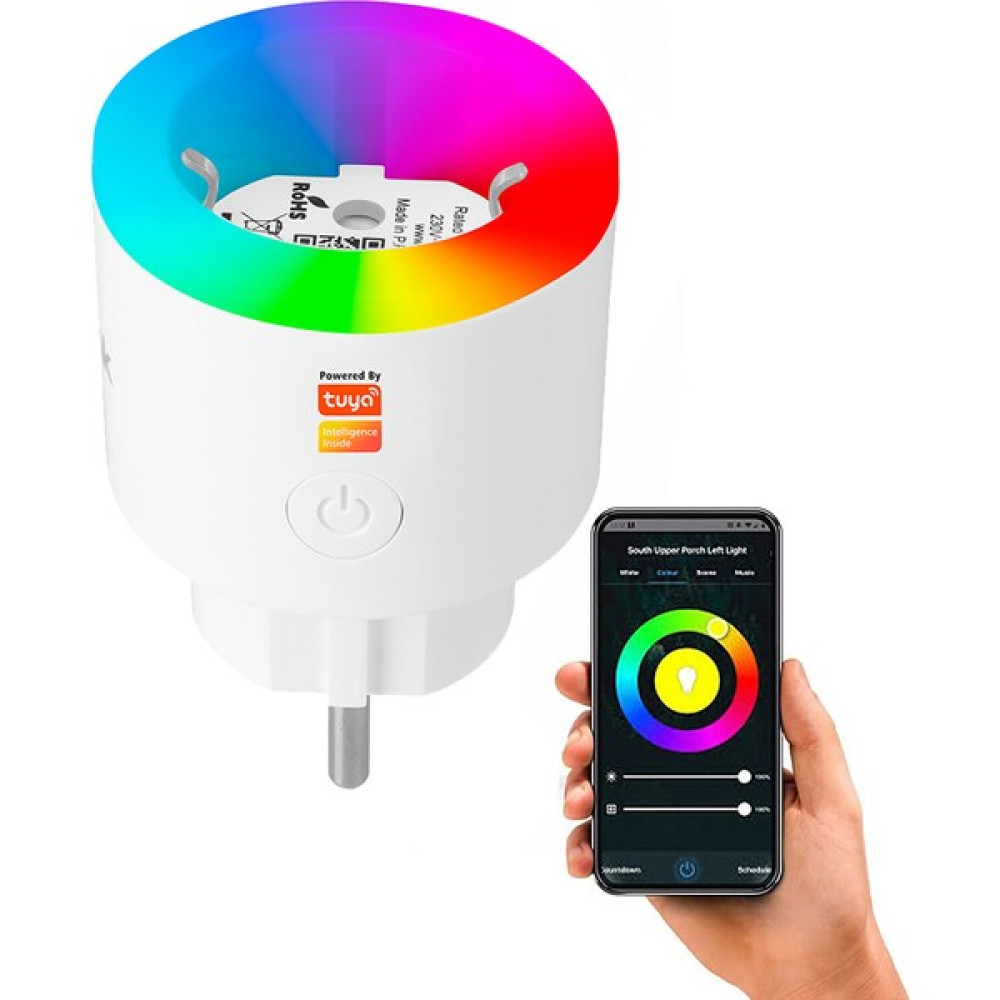 S-Link Swapp Sl-03 16A Akım Korumalı Akıllı Priz Rgb Işıklı 2.4 G Wifi Tuya Destekli Prizler Fiyatı