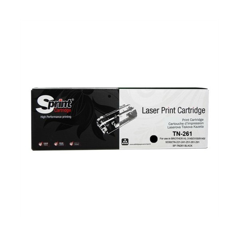 S Print Brother Tn-261Bk (Hl-3140/3150/9140/9330/(Tn-221-241-251-261-291) - Siyah Oto Boyaları Fiyatı