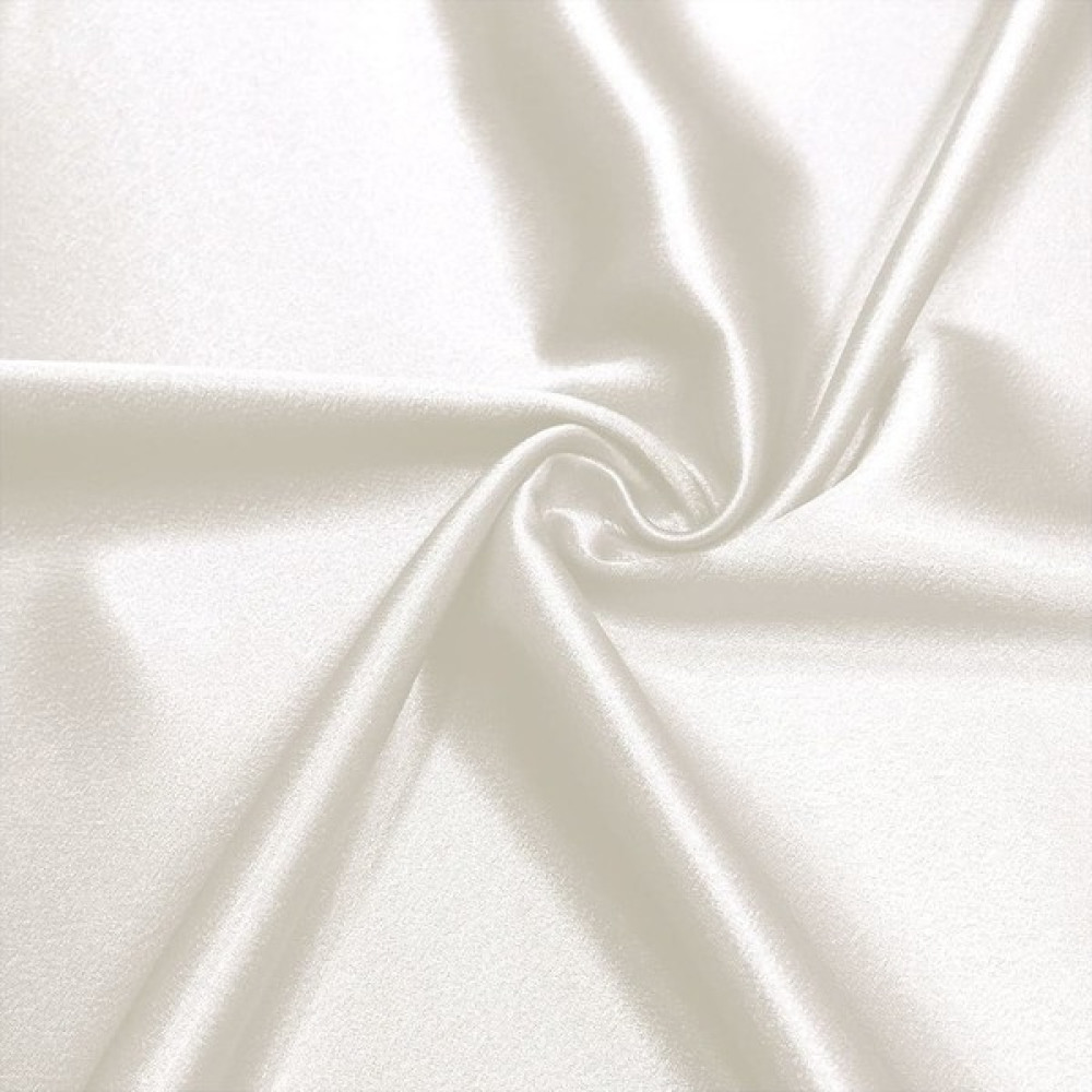 S7v7n Exclusive Ekru Saten Kumaş - Beyaz - Ekru - 100 cm - 150 cm Kumaşlar Fiyatı