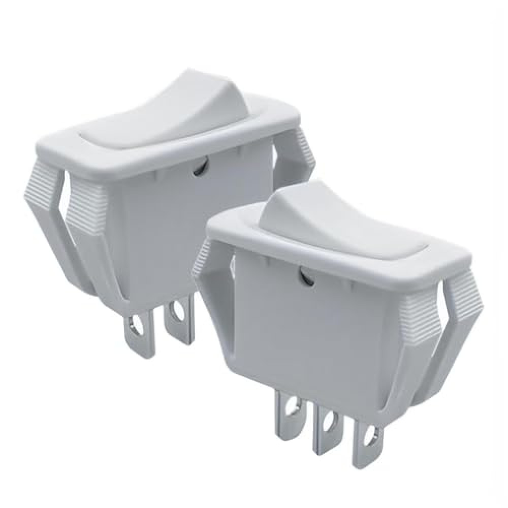 S97016971 for Broan Nutone Range Hood Rocker Switch Kit Replaces Number 97016971 1194790 97015617 97015728,Replaces Series 40000 41000 42000 43000 52000(White)