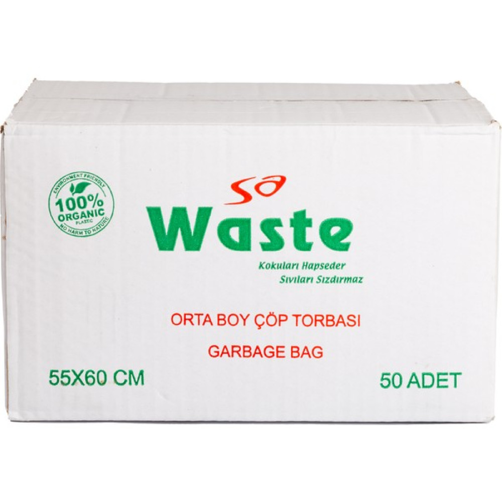 Sa Fresh Sa Waste Orta Boy Çöp Poşeti 55 x 60 cm 50'li Koli 750 Adet Çöp Poşetleri Fiyatı