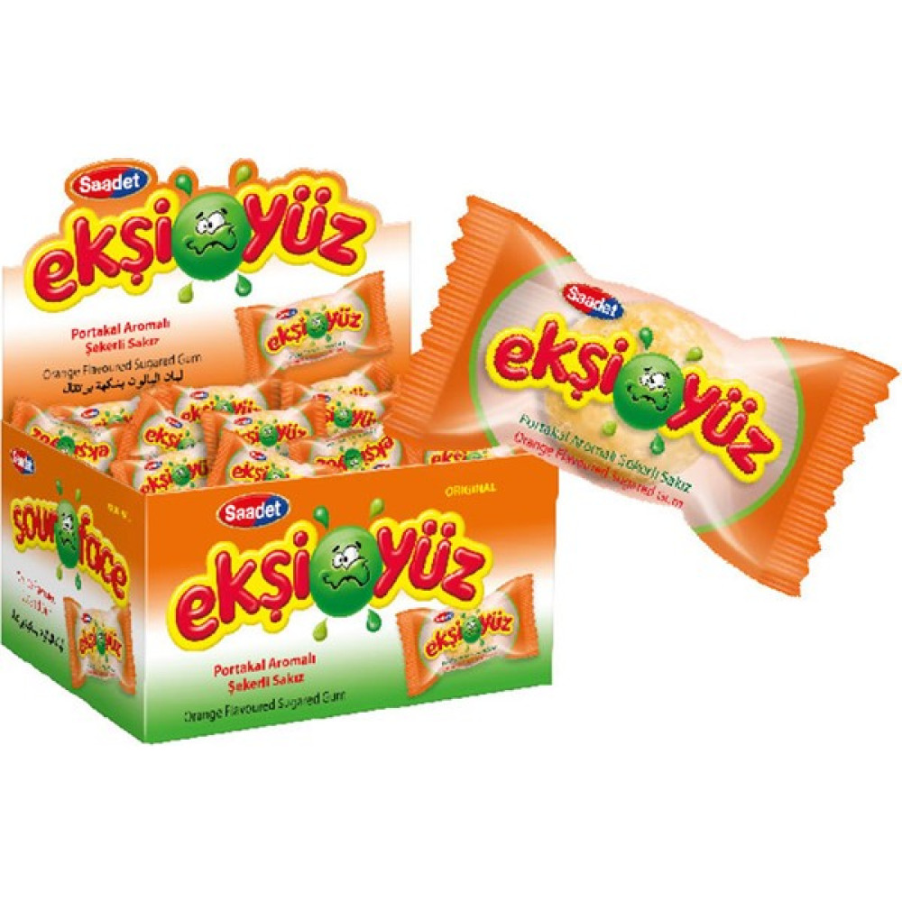 Saadet Ekşiyüz Aromalı Şekerli Sakız - 103 gr Şekerleme Sakız Fiyatı