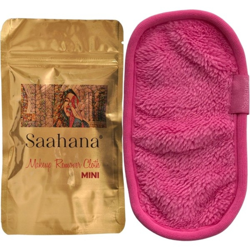 Saahana Tekrar Kullanılabilir Makyaj,Yüz,Cilt ve Maske Temizleyici Havlu/Mikrofiber Temizleme Mendili Pembe Mini Makyaj Temizleyicileri Fiyatı