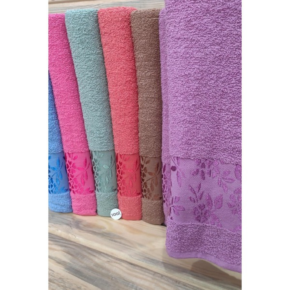 Saal Jakarlı Havlu Nakışlı Düğün Havlusu - Söz Havlusu - Nişan Havlusu 12 Adet - 50 x 90 cm - Antrasit - Gri El / Yüz Havlusu Fiyatı