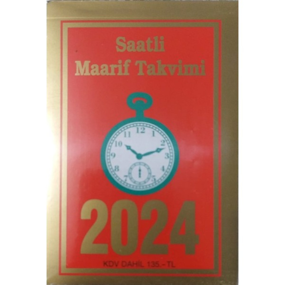 Saatli Maarif 2024 Küçük Boy Takvim 8X11,5 cm Takvim Fiyatı