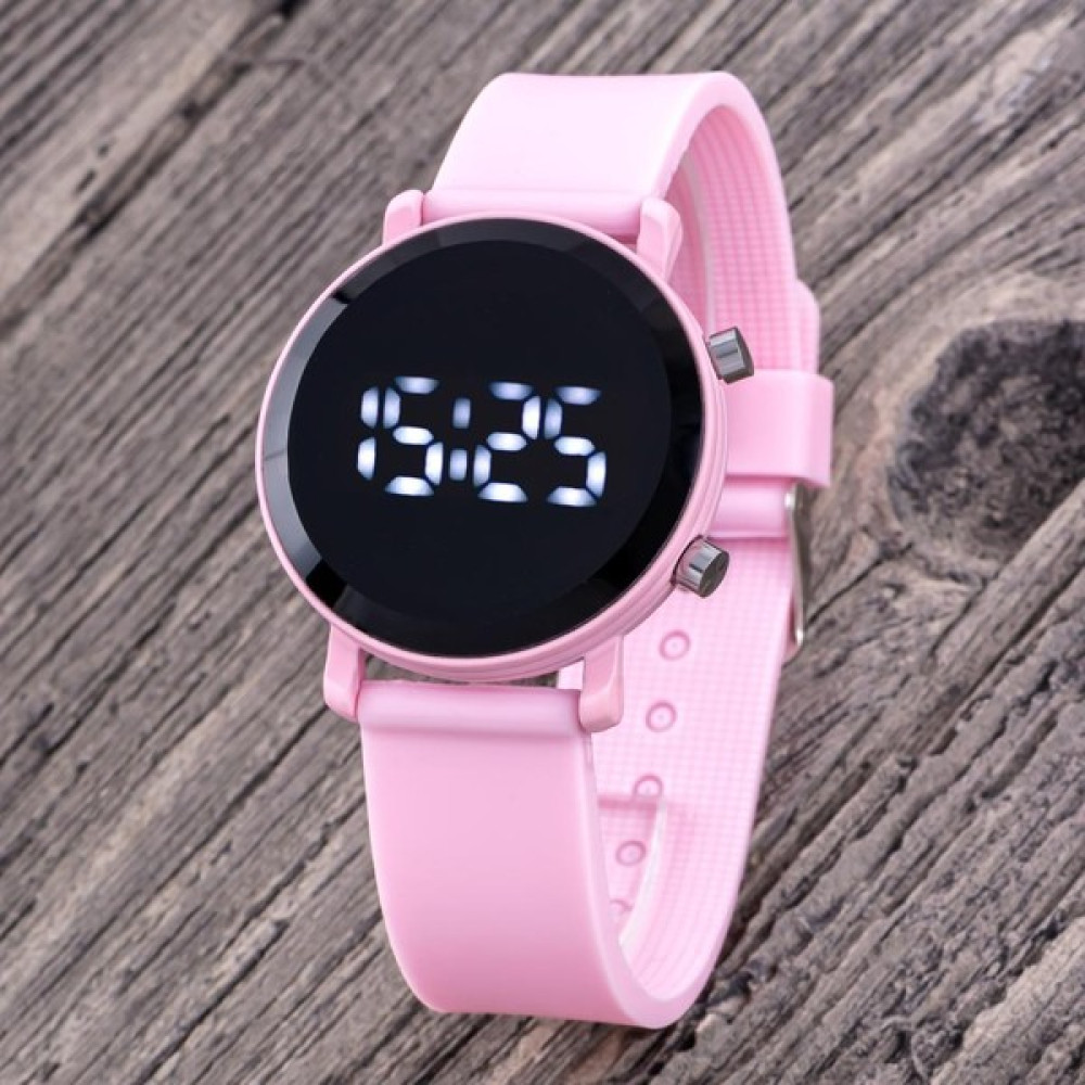 Saattino Pembe Renk Çocuk Saati - Saat Öğretici LED Watch Kadran Kız Çocuk Saati ST-304312 Kol Saatleri Fiyatı