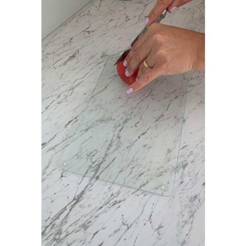 Saban 30 x 40 cm Buzlu Cam Kesim Tablası Kesme Tahtaları / Kesim Tablaları Fiyatı