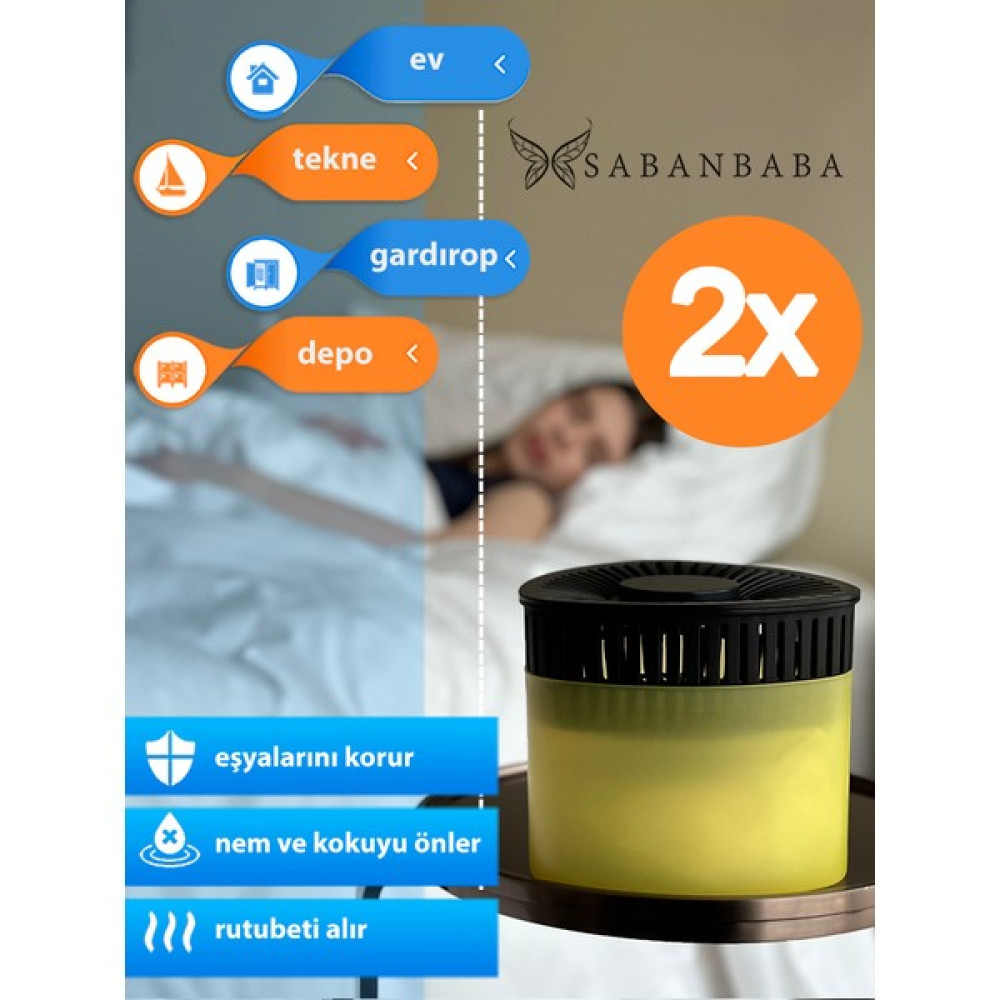 Saban Saban nem Alıcılı ve Rutubet Giderici Aparat - 500 gr -Üçgen Vanilya 2'li Nalburiye & Hırdavat Fiyatı