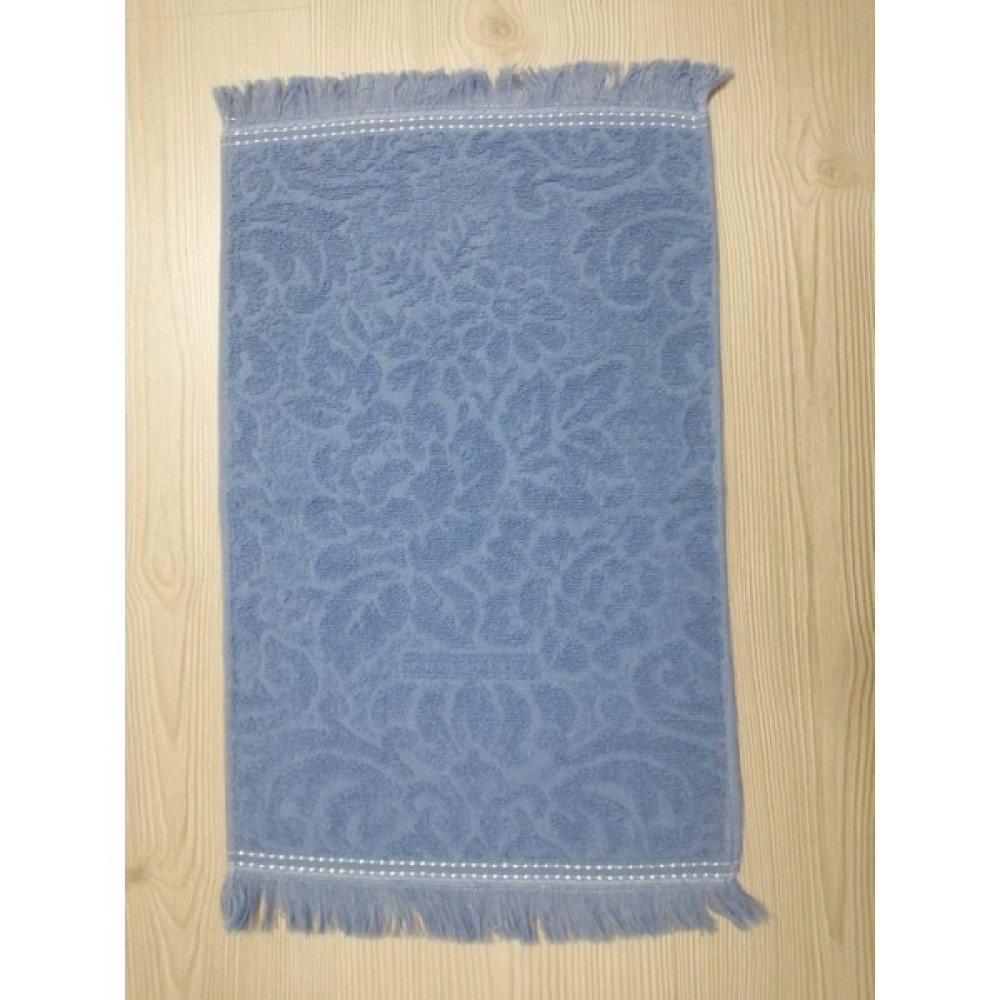 Saber Florance %100 Pamuk Jakarlı Havlu 30X50 cm - 30 x 50 cm - Mavi El / Yüz Havlusu Fiyatı