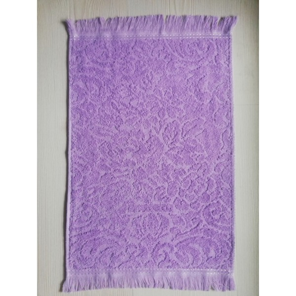 Saber Florance Model Pamuk Jakarlı Havlu 30X50 cm Mor Renk - 30 x 50 cm El / Yüz Havlusu Fiyatı